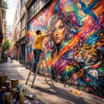 L&rsquo;art urbain révolutionne nos villes avec créativité et couleur